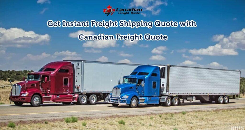 Freight Shipping Quote