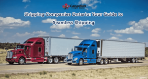 Shipping companies in Ontario Canada